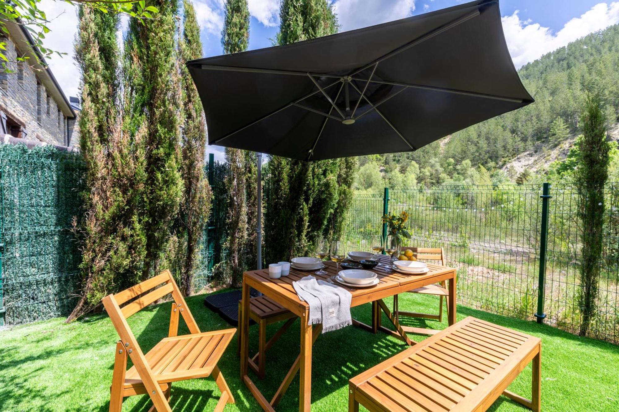 Villa El Molino De Castiello De Jaca Esterno foto